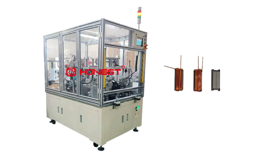 Flat Wire Coil Winding Machine